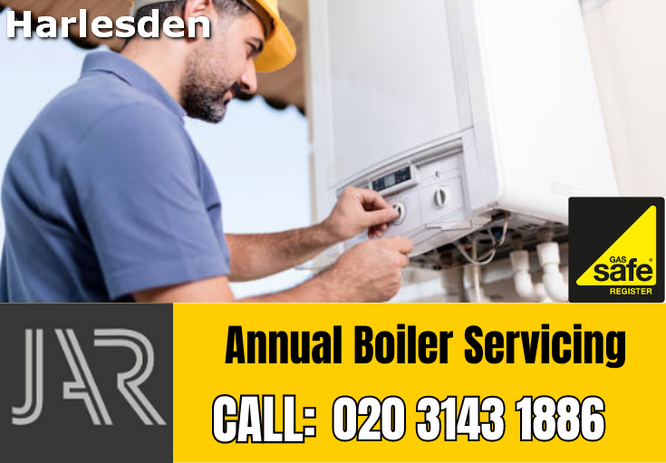annual boiler servicing Harlesden